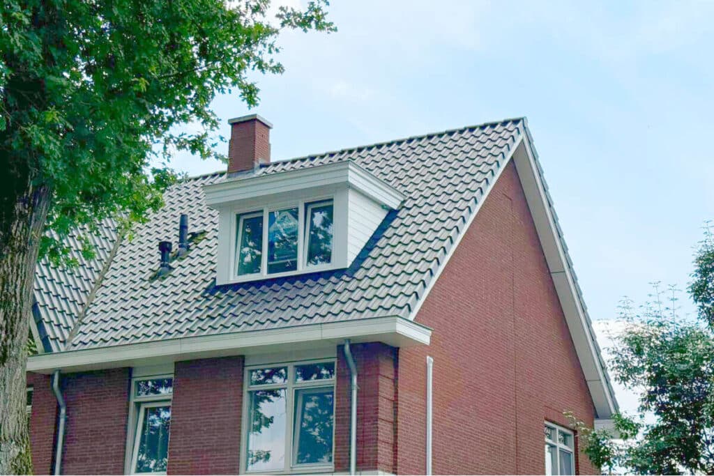 Dakkapel houtlook wit